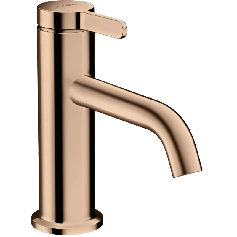 Jednouchwytowa bateria umywalkowa 70 z niezamykanym kompletem odpływowym Czerwony Złoty Polerowany One AXOR 48001300