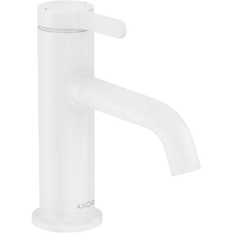 Jednouchwytowa bateria umywalkowa 70 z niezamykanym kompletem odpływowym Biały Matowy One AXOR 48001700