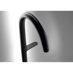 Bateria umywalkowa Select 170 z kompletem odpływowym Push-Open Czarny Matowy One AXOR 48020670