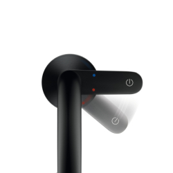 Bateria umywalkowa Select 170 z kompletem odpływowym Push-Open Czarny Matowy One AXOR 48020670