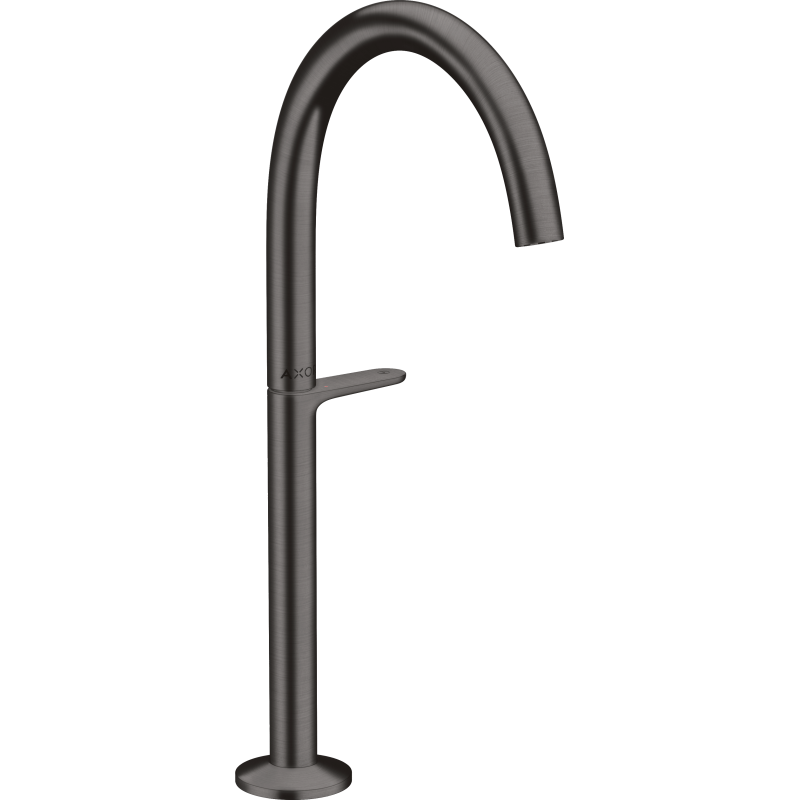 Bateria umywalkowa Select 260 do umywalek nablatowych z kpl odpływowym Push-Open Czarny Chrom Szczotkowany One AXOR 48030340