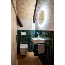 Bateria umywalkowa Select z wlewką 220 mm, ścienna, podtynkowa Czarny Matowy One AXOR 48112670