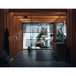 Bateria umywalkowa Select z wlewką 220 mm, ścienna, podtynkowa Złoty Optyczny Polerowany One AXOR 48112990