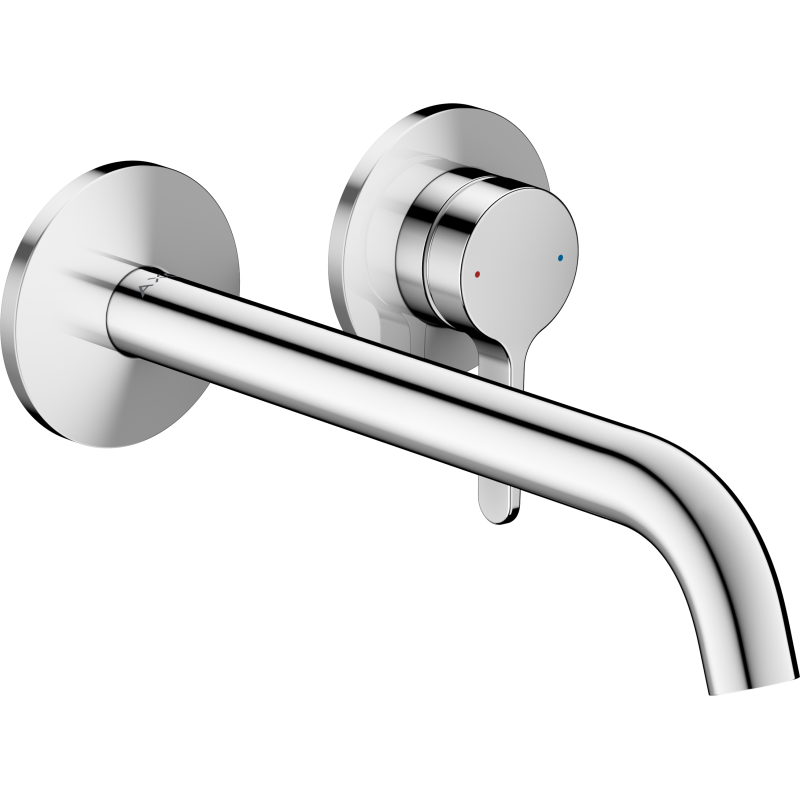 Jednouchwytowa bateria umywalkowa z wylewką 220 mm, ścienna, podtynkowa Chrom One AXOR 48120000