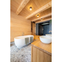 Jednouchwytowa bateria wannowa, wolnostojąca Chrom One AXOR 48440000