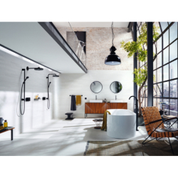 Jednouchwytowa bateria wannowa, wolnostojąca Czarny Matowy One AXOR 48440670