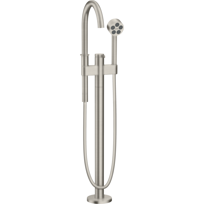 Jednouchwytowa bateria wannowa, wolnostojąca Stal Szlachetna Optyczna One AXOR 48440800