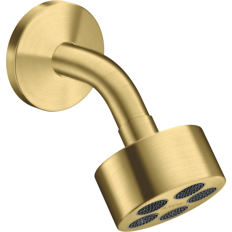 Głowica prysznicowa 75 1jet EcoSmart z ramieniem prysznicowym Mosiądz Szczotkowany One AXOR 48490950