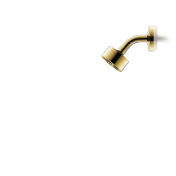 Głowica prysznicowa 75 1jet EcoSmart z ramieniem prysznicowym Złoty Optyczny Polerowany One AXOR 48490990