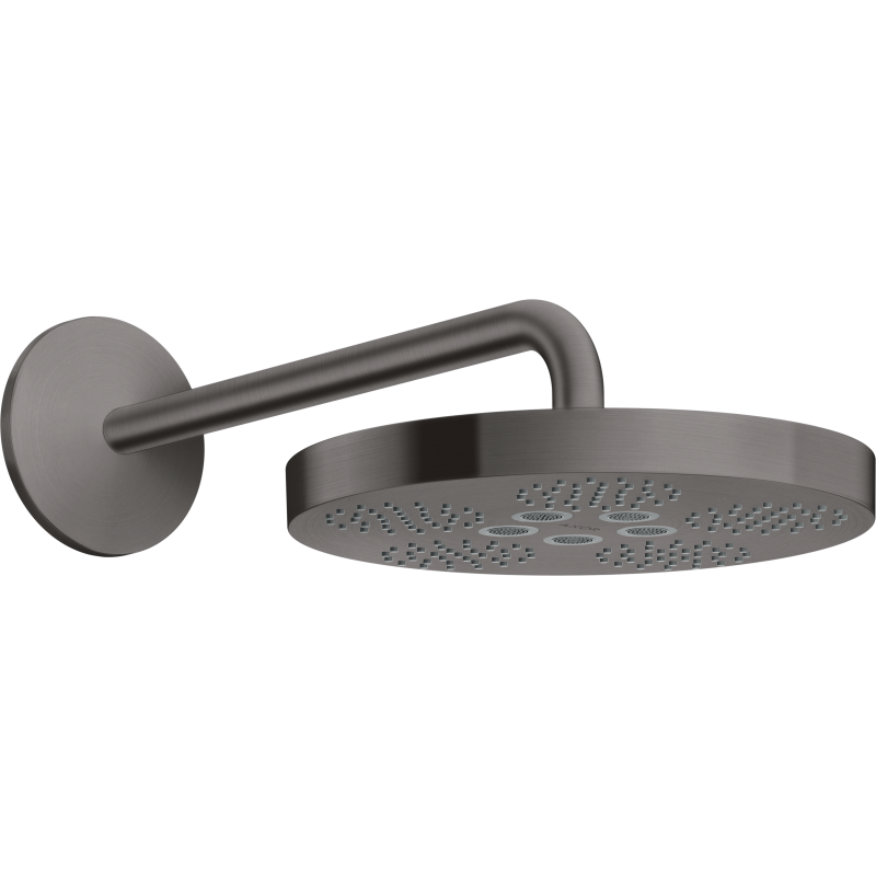 Głowica prysznicowa 280 1jet z ramieniem prysznicowym Czarny Chrom Szczotkowany One AXOR 48491340