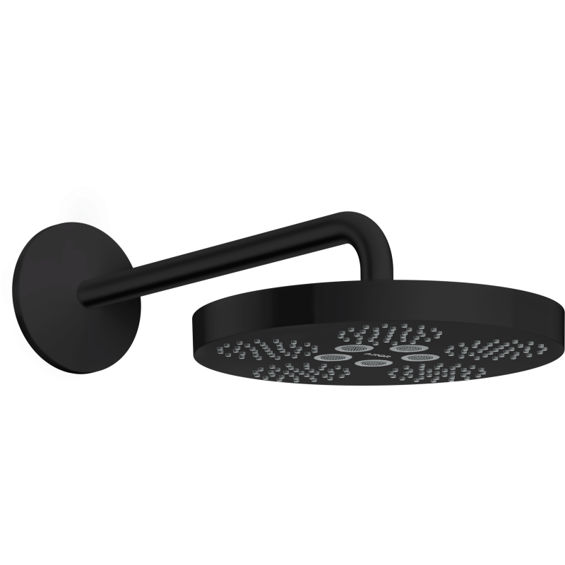 Głowica prysznicowa 280 1jet z ramieniem prysznicowym Czarny Matowy One AXOR 48491670