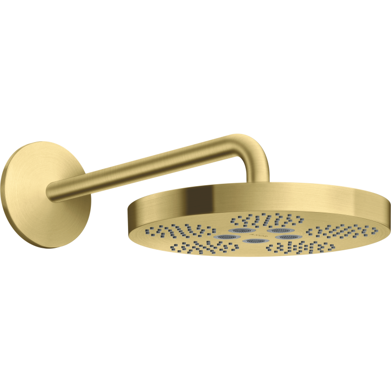 Głowica prysznicowa 280 1jet z ramieniem prysznicowym Mosiądz Szczotkowany One AXOR 48491950