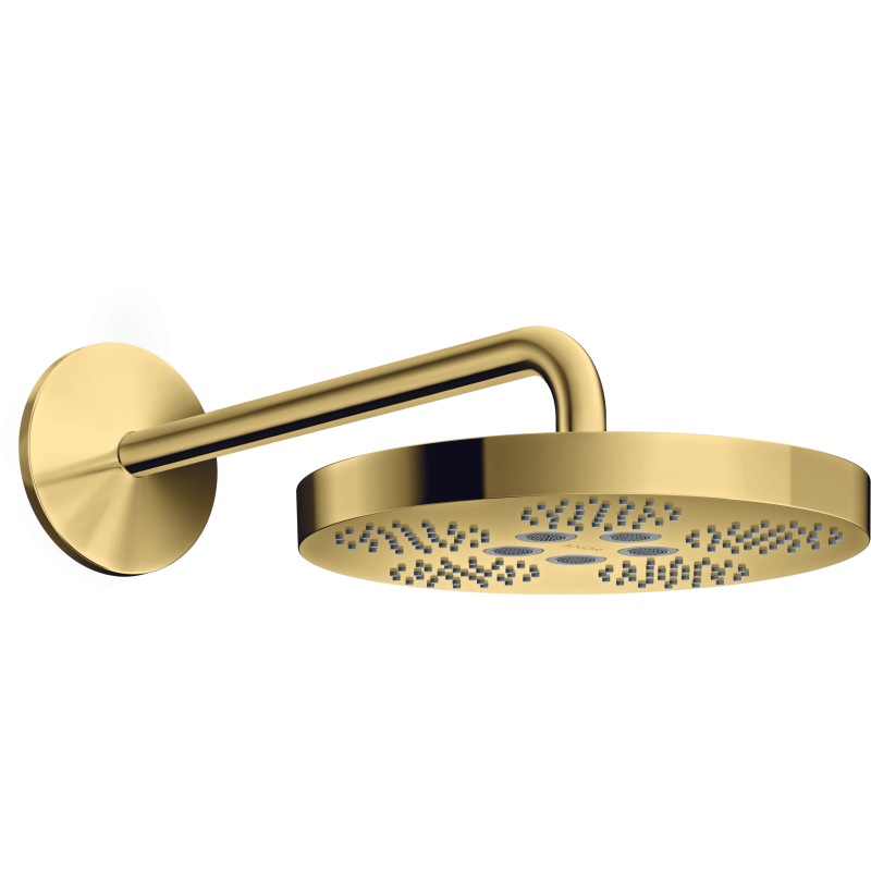 Głowica prysznicowa 280 1jet z ramieniem prysznicowym Złoty Optyczny Polerowany One AXOR 48491990