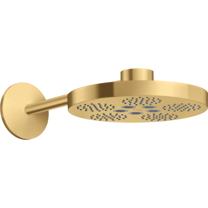 Głowica prysznicowa 280 2jet z ramieniem prysznicowym Złoty Optyczny Szczotkowany One AXOR 48492250