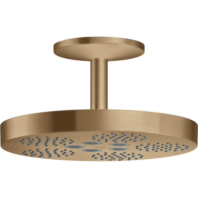 Głowica prysznicowa 280 1jet z przyłączem sufitowym Brąz Szczotkowany One AXOR 48493140