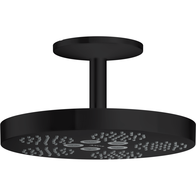 Głowica prysznicowa 280 1jet z przyłączem sufitowym Czarny Matowy One AXOR 48493670