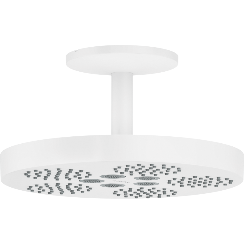 Głowica prysznicowa 280 1jet z przyłączem sufitowym Biały Matowy One AXOR 48493700