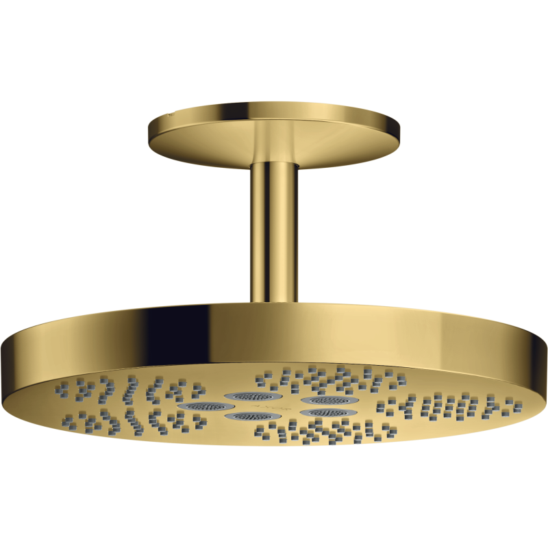 Głowica prysznicowa 280 1jet z przyłączem sufitowym Złoty Optyczny Polerowany One AXOR 48493990