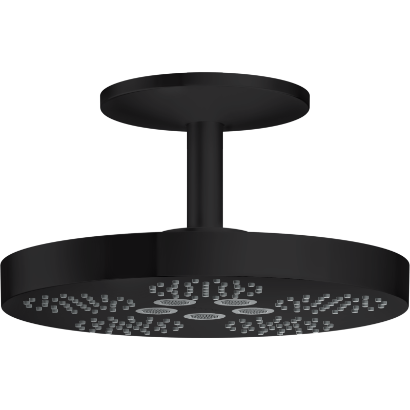 Głowica prysznicowa 280 2jet z przyłączem sufitowym Czarny Matowy One AXOR 48494670