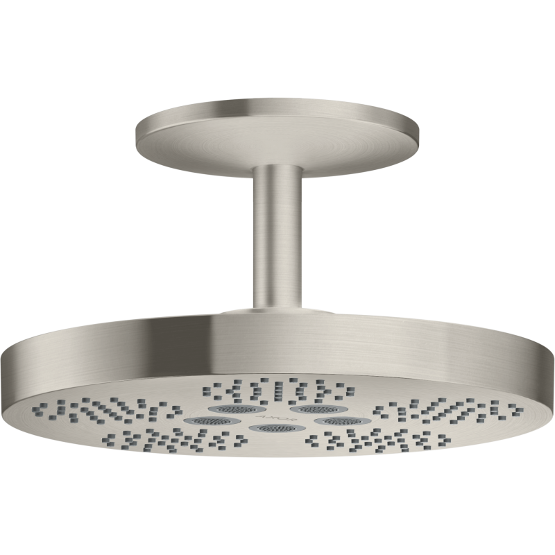 Głowica prysznicowa 280 2jet z przyłączem sufitowym Stal Szlachetna Optyczna One AXOR 48494800