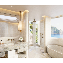 Główka prysznicowa 75 1jet EcoSmart Brąz Szczotkowany One AXOR 48651140