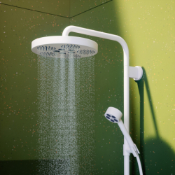 Komplet prysznicowy 280 1jet, podtynkowy Biały Matowy One AXOR 48790700