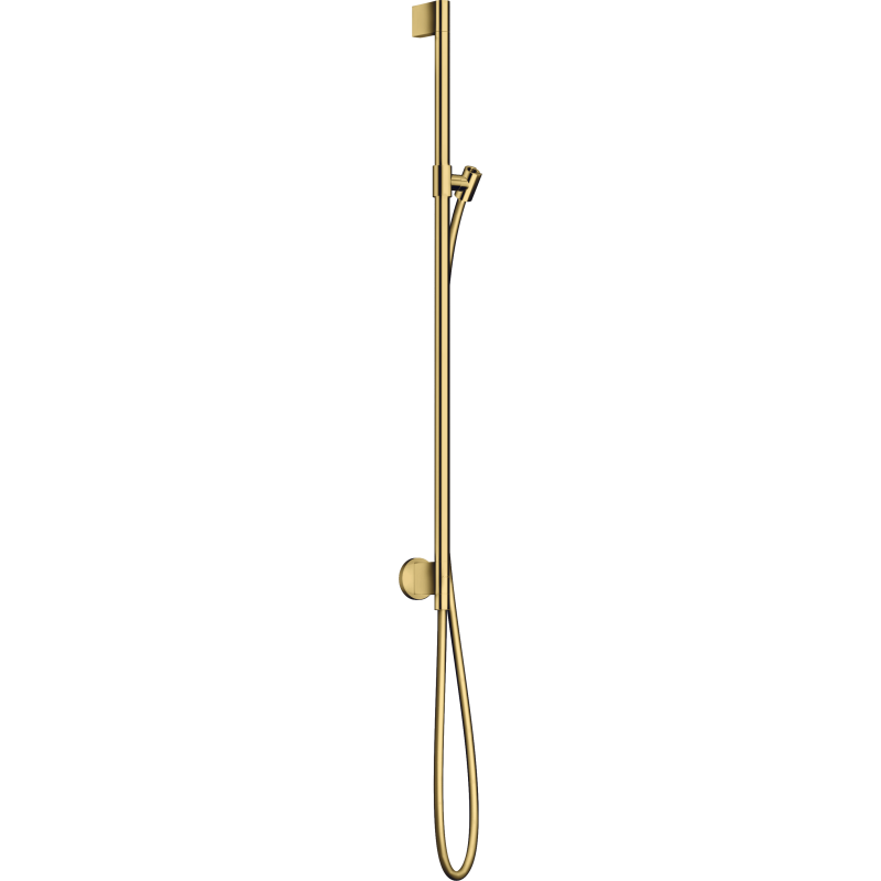 Drążek prysznicowy z przyłączem i wężem 1,60 m Złoty Optyczny Polerowany One AXOR 48792990