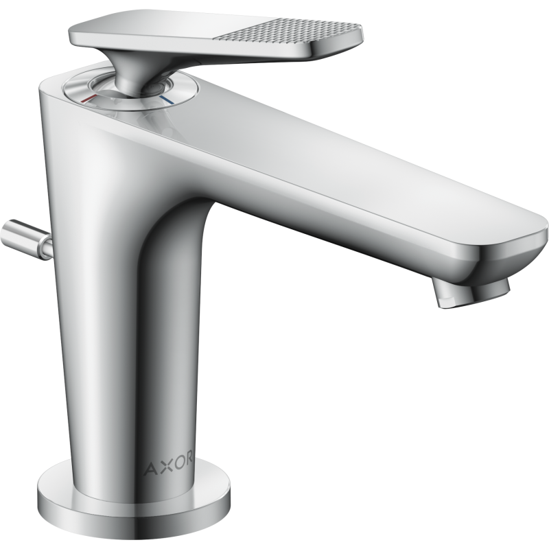 Bateria umywalkowa 90 CoolStart do młych umywalek z kpl odpływowym z cięgłem, szlif kwadratowy Chrom Citterio C AXOR 49011000