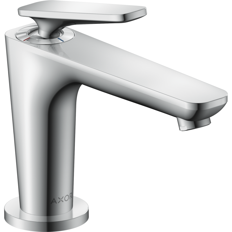 Jednouchwytowa bateria umywalkowa 90 CoolStart do młych umywalek z niezamykanym kpl odpływowym Chrom Citterio C AXOR 49020000