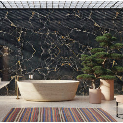 Jednouchwytowa bateria wannowa, wolnostojąca Brąz Szczotkowany Citterio C AXOR 49440140