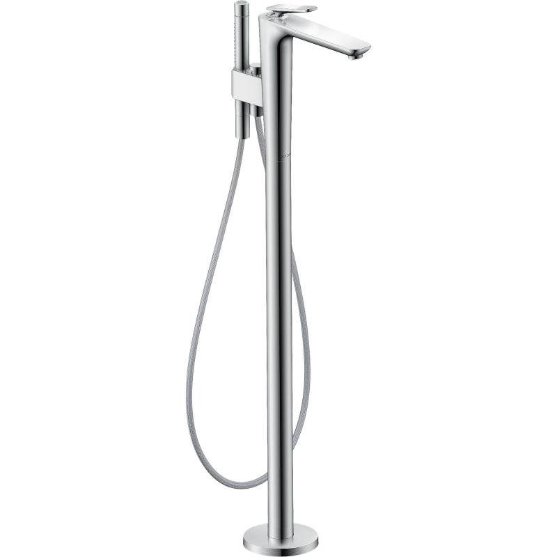 Jednouchwytowa bateria wannowa, wolnostojąca, szlif kwadratowy Chrom Citterio C AXOR 49441000