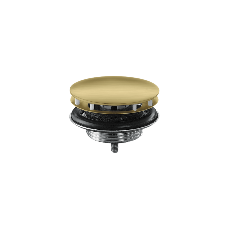 Niezamykany komplet odpływowy do umywalek Mosiądz Szczotkowany AXOR 51301950