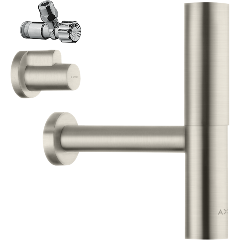 Syfon ozdobny Flowstar, zestaw Stal Szlachetna Optyczna AXOR 51304800
