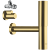 Syfon ozdobny Flowstar, zestaw Złoty Optyczny Polerowany AXOR 51304990