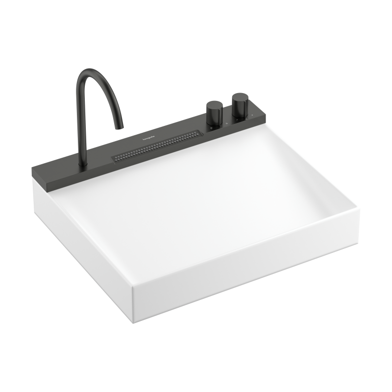 AquaUnit 580/475 Czarny Chrom Szczotkowany Avalegra HANSGROHE 22472340