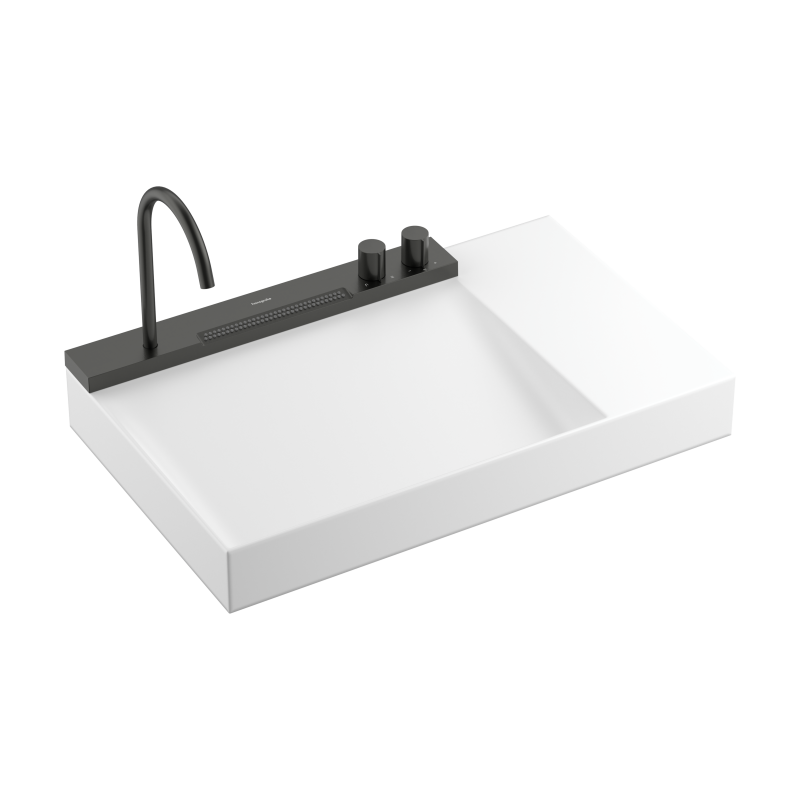 AquaUnit 780/475 Czarny Chrom Szczotkowany Avalegra HANSGROHE 22473340