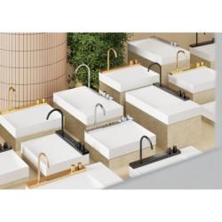 AquaUnit 780/475 Czarny Matowy Avalegra HANSGROHE 22473670