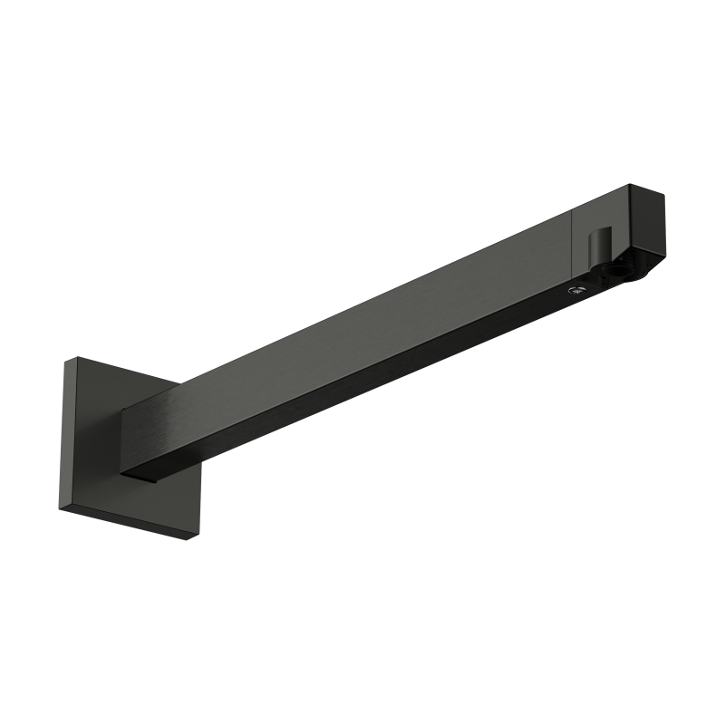 Ramię prysznicowe E 39 cm Czarny Chrom Szczotkowany HANSGROHE 24337340