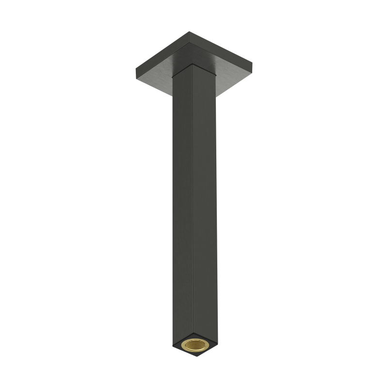 Przyłącze sufitowe E 30 cm Czarny Chrom Szczotkowany HANSGROHE 24339340