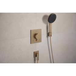 Główka prysznicowa 125 3jet EcoSmart+ Brąz Szczotkowany Raindance Alive Select S HANSGROHE 24512140