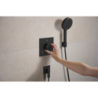 Główka prysznicowa 125 3jet EcoSmart+ Czarny Matowy Raindance Alive Select S HANSGROHE 24512670