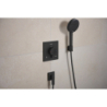 Główka prysznicowa 125 3jet EcoSmart+ Czarny Matowy Raindance Alive Select S HANSGROHE 24512670