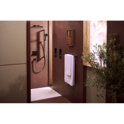 Głowica prysznicowa 300 1jet Czarny Matowy Raindance Alive S HANSGROHE 24520670