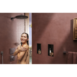 Głowica prysznicowa 300 2jet z ramieniem prysznicowym Chrom Raindance Alive S HANSGROHE 24540000