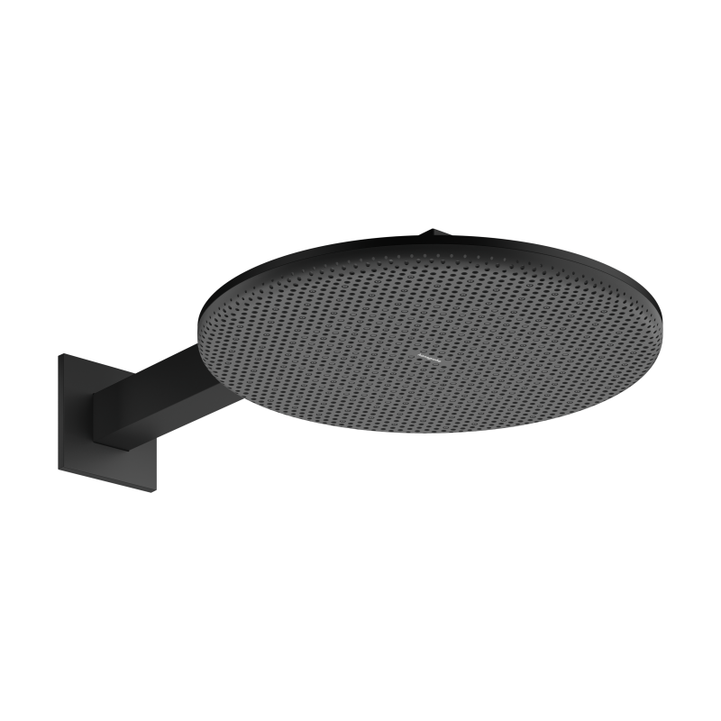 Głowica prysznicowa 300 2jet EcoSmart z ramieniem prysznicowym Czarny Matowy Raindance Alive S HANSGROHE 24541670