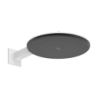 Głowica prysznicowa 300 2jet EcoSmart z ramieniem prysznicowym Biały Matowy Raindance Alive S HANSGROHE 24541700