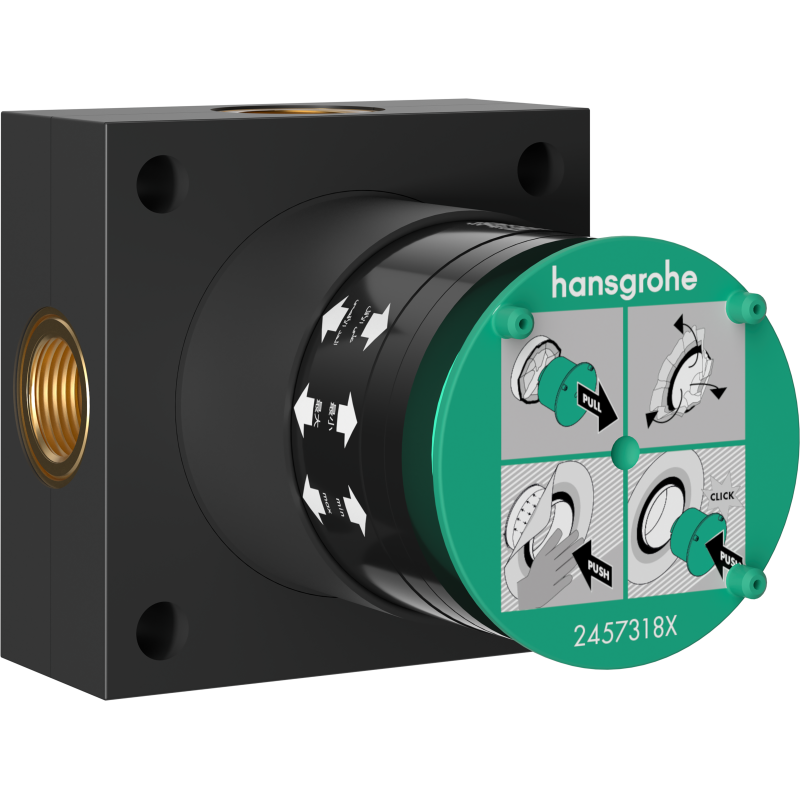 Zestaw podstawowy do głowicy prysznicowej 2jet HANSGROHE 24573180