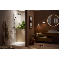 Komplet prysznicowy 210/340 1jet z termostatem ShowerSelect Comfort Chrom Raindance Alive Q HANSGROHE 24580000
