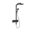 Komplet prysznicowy 210/340 1jet z termostatem ShowerSelect Comfort Czarny Matowy Raindance Alive Q HANSGROHE 24580670