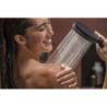 Komplet prysznicowy 210/340 1jet z termostatem ShowerSelect Comfort Czarny Matowy Raindance Alive Q HANSGROHE 24580670